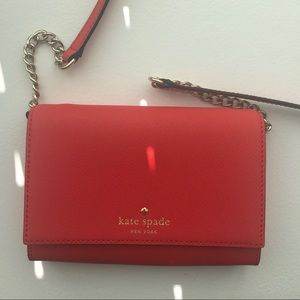 Kate Spade Red Leather Purse